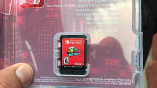<i>Mario Odyssey</i> Comes With Its Theme Song Lyrics Printed On The Inside Of The Case<em></em>